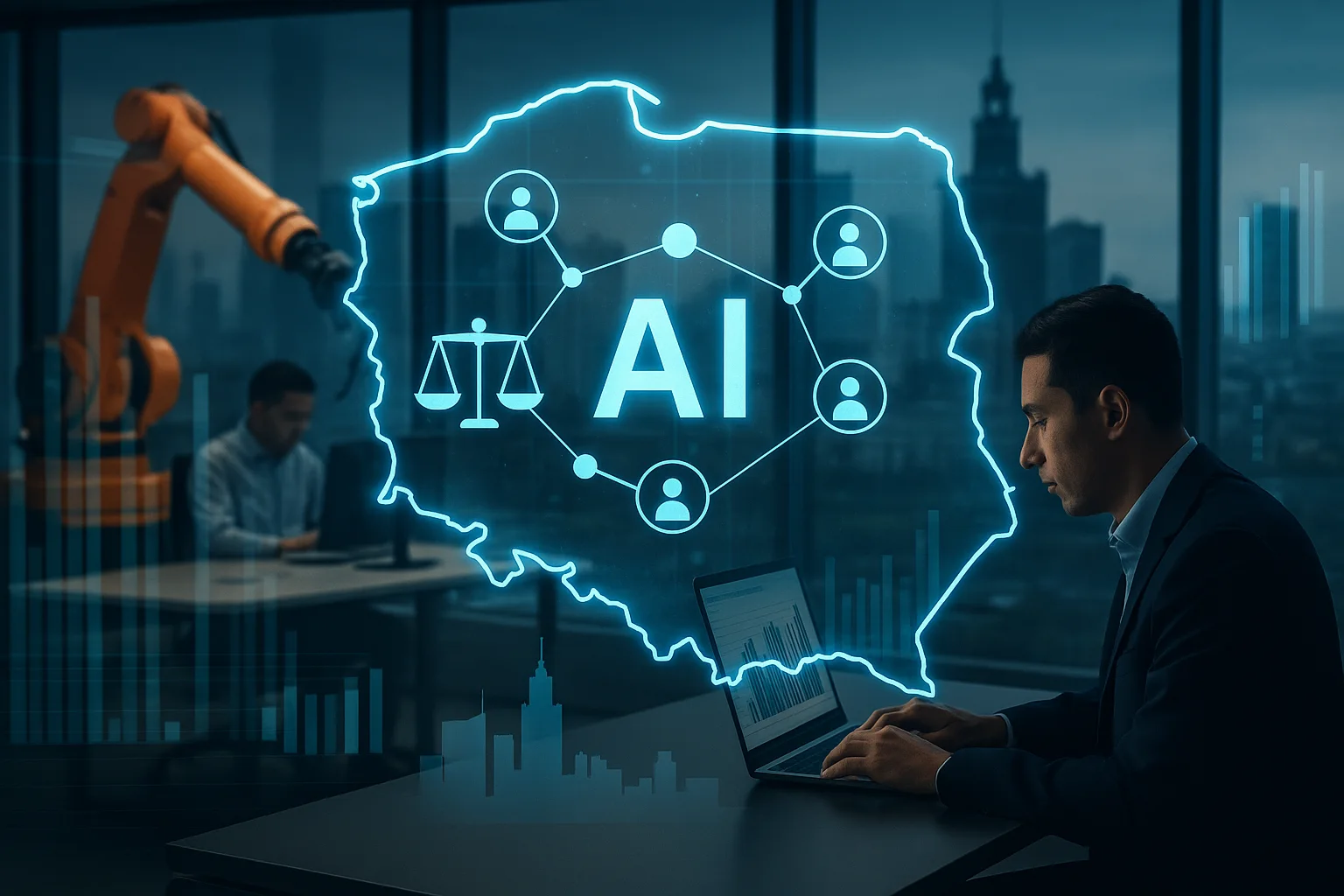AI a rynek pracy. Dlaczego Polska jest relatywnie mniej narażona