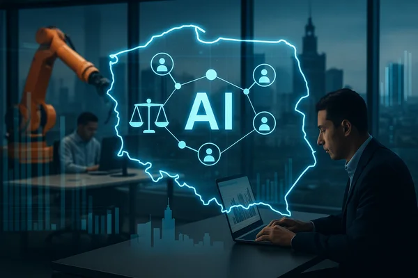 AI a rynek pracy. Dlaczego Polska jest relatywnie mniej narażona