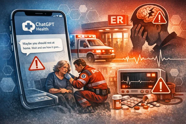 Badanie: ChatGPT Health zbyt często nie rozpoznaje stanów nagłych