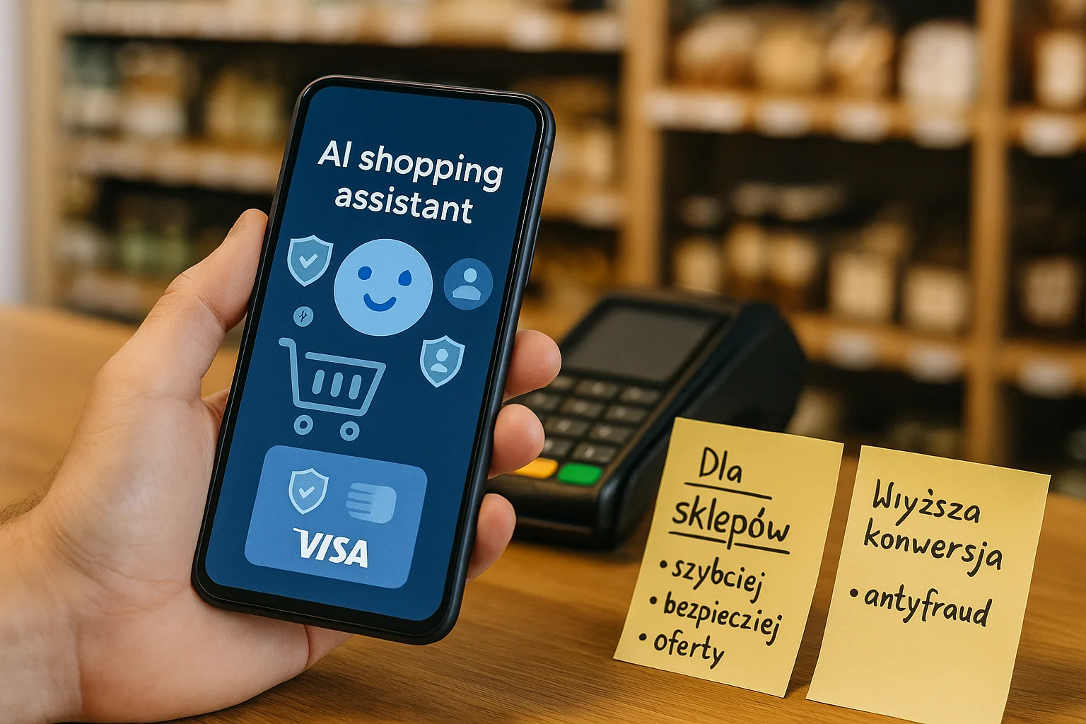 Visa stawia na zakupy prowadzone przez AI. Co to oznacza dla zwykłych użytkowników i sklepów