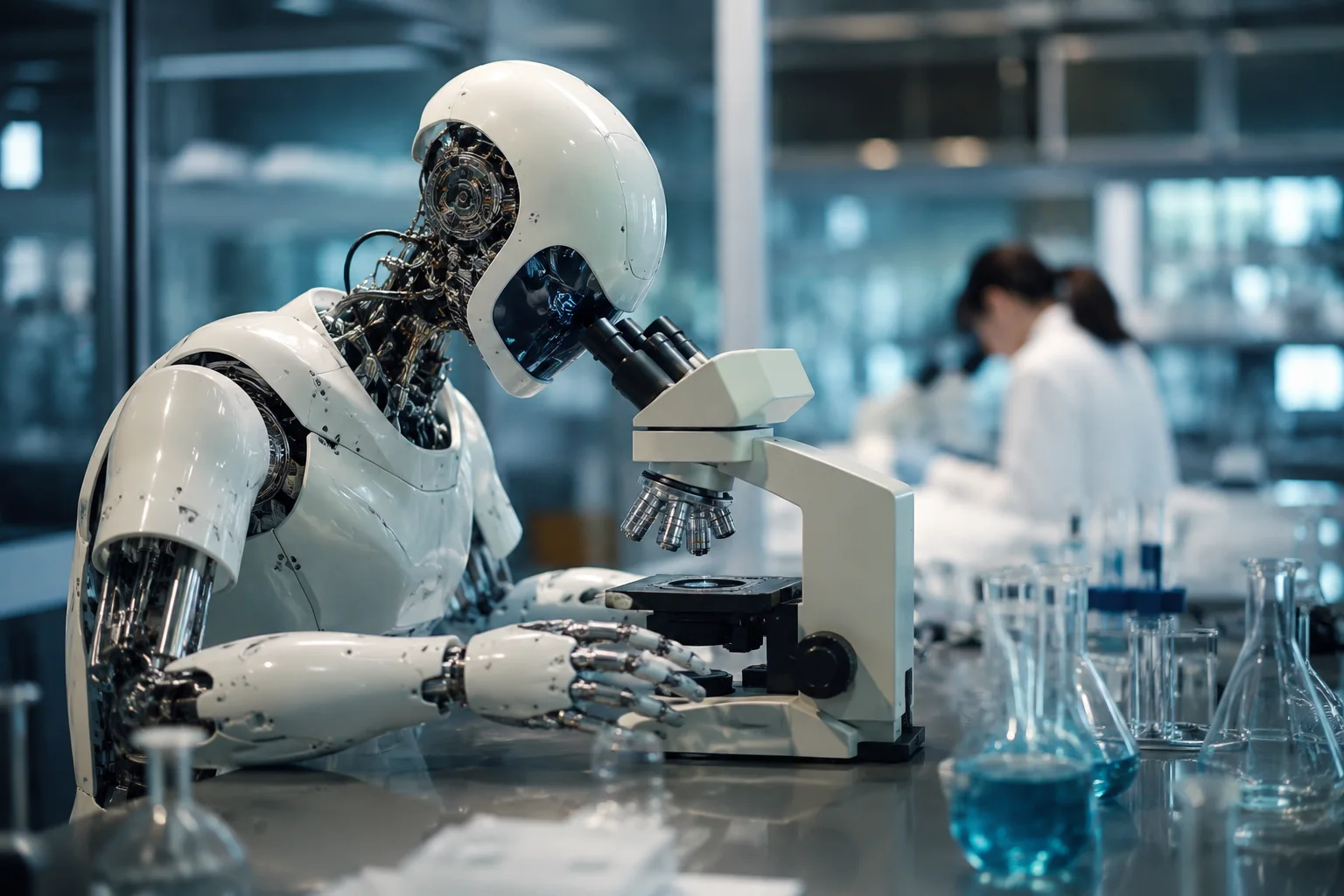 Agenci AI w laboratoriach. Cyfrowi chemicy przyspieszają badania nad lekami