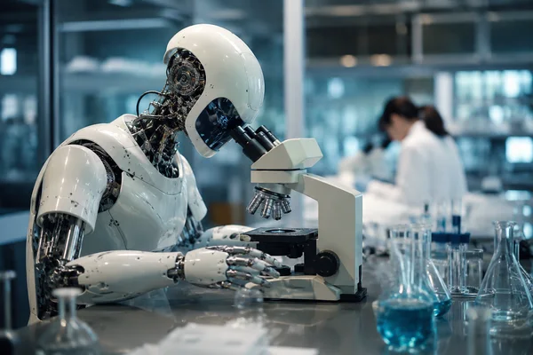 Agenci AI w laboratoriach. Cyfrowi chemicy przyspieszają badania nad lekami