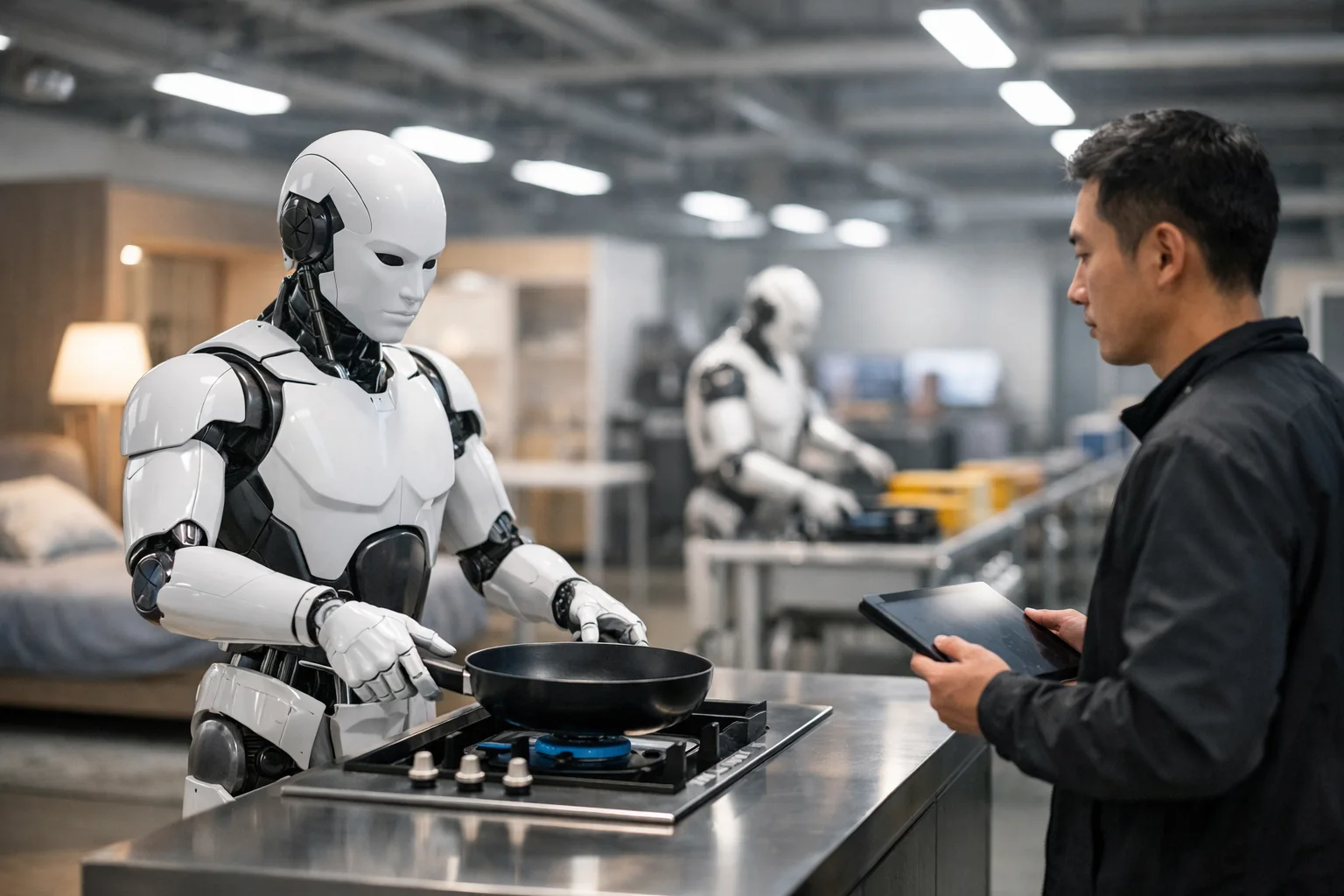 Szkoła dla robotów w Pekinie: humanoidy uczą się „codzienności”