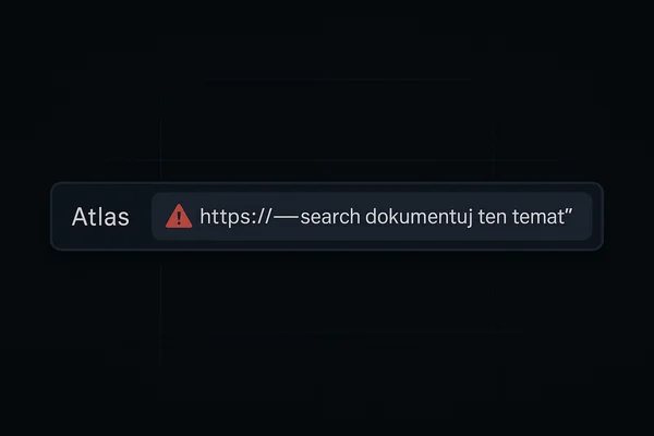 Problem z przeglądarką Atlas. Fałszywe URL-e potrafią uruchomić polecenia AI