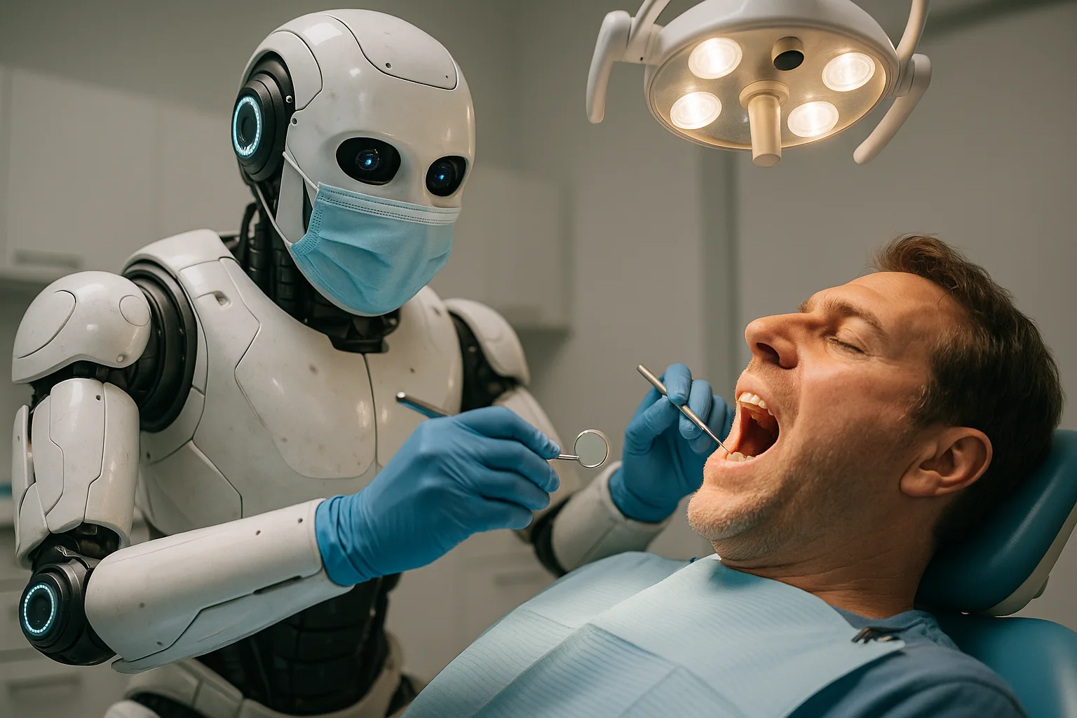 Polacy nie chcą robotów i AI w gabinetach. Wkrótce mogą nie mieć wyboru