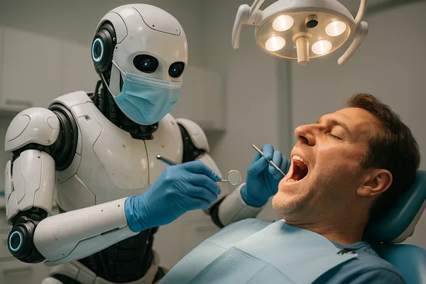 Polacy nie chcą robotów i AI w gabinetach. Wkrótce mogą nie mieć wyboru