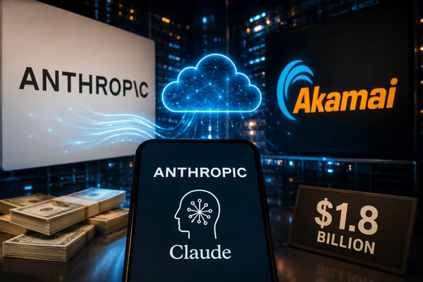 Anthropic kupuje chmurę od Akamai za 1,8 mld dolarów. Claude potrzebuje coraz więcej miejsca