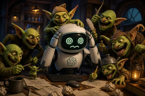 ChatGPT miał problem z goblinami