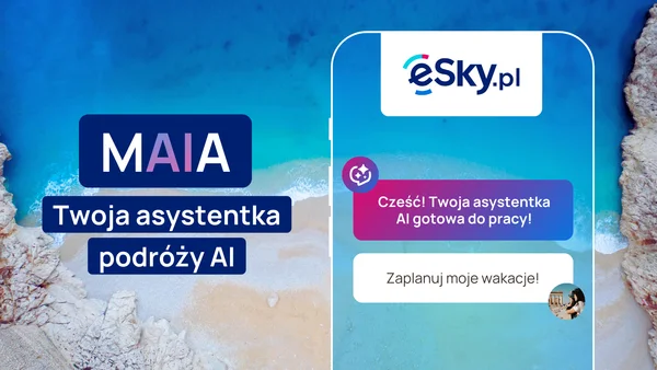 eSky wprowadza asystentkę AI do aplikacji mobilnej