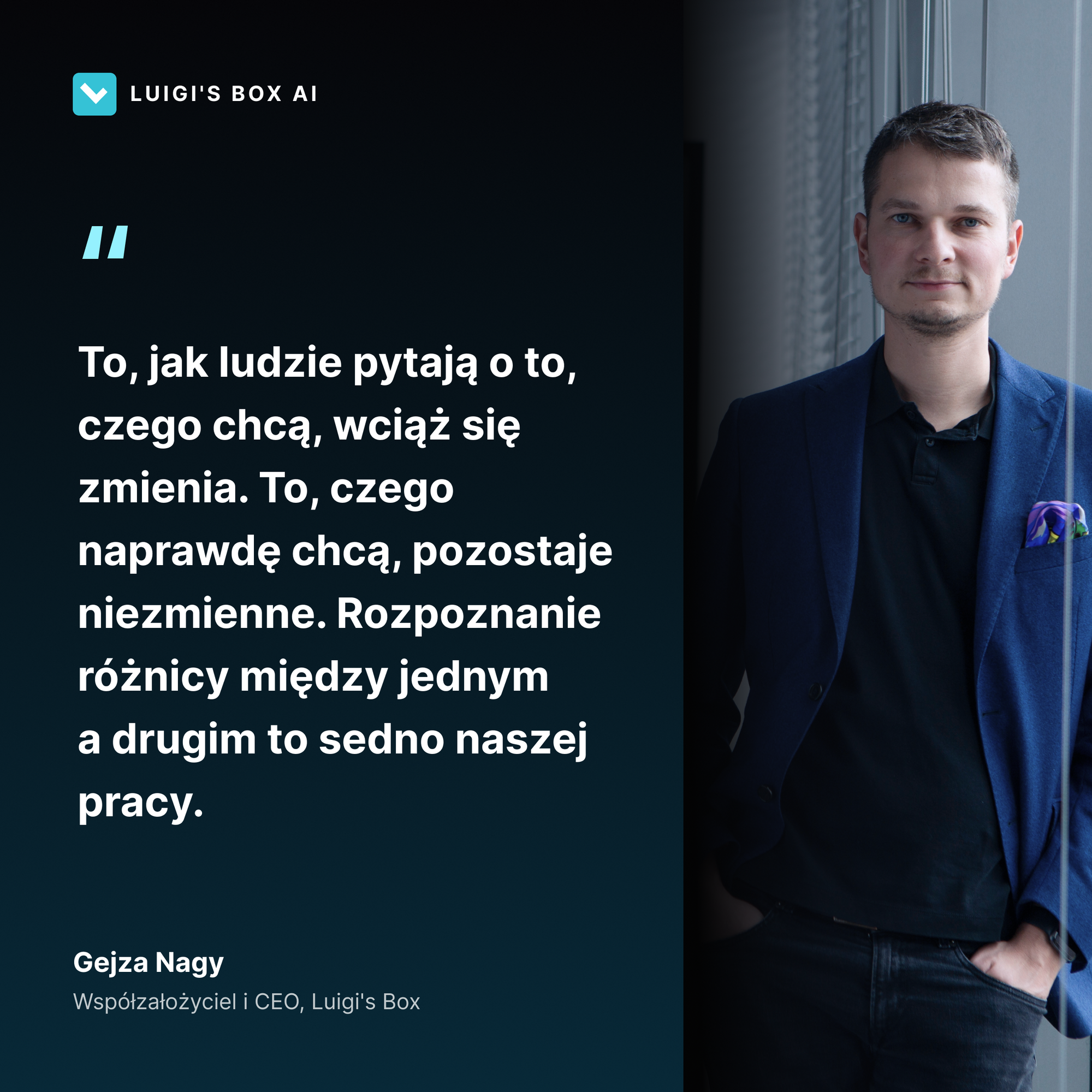 Wyszukiwarka dla sklepów, które odwiedza nie tylko człowiek. Luigi’s Box pisze silnik od nowa