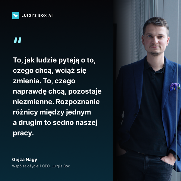 Wyszukiwarka dla sklepów, które odwiedza nie tylko człowiek. Luigi’s Box pisze silnik od nowa