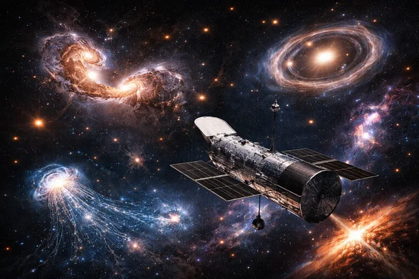 AI przeszukała archiwum Hubble’a i odkryła setki nowych kosmicznych obiektów