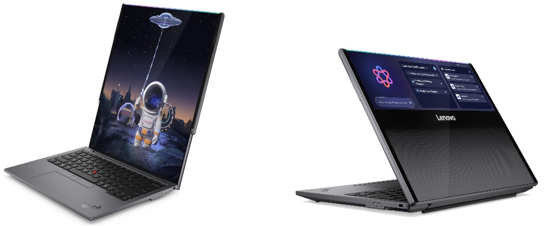Lenovo na CES 2026 pokazało koncepcje sprzętów z AI, w tym ThinkPad Rollable