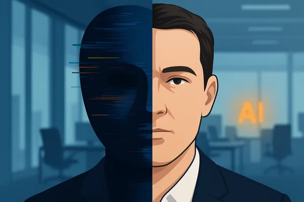 Deepfake w pracy: rośnie ryzyko, wiedza stoi w miejscu