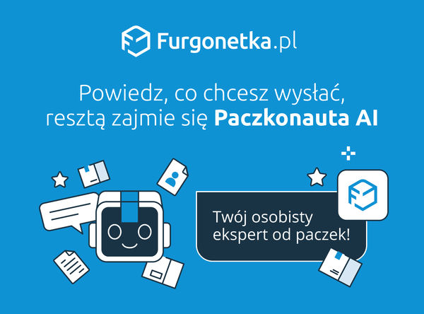 Furgonetka.pl pozwala nadać paczkę przez rozmowę z AI