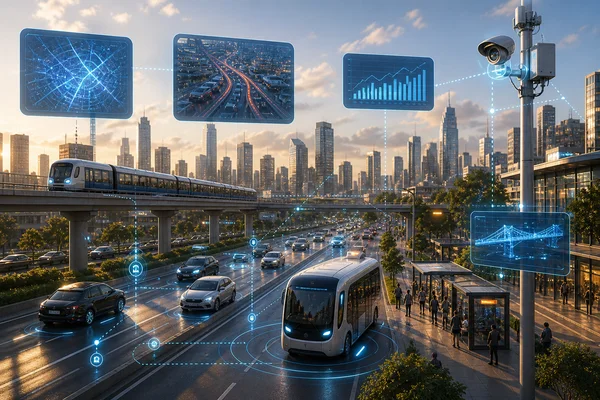 AI w miejskim transporcie: prognozowanie korków, konserwacja infrastruktury, autonomiczne pojazdy. Raport Arup