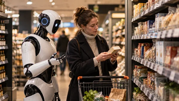 Roboty humanoidalne mogą wejść do polskich sklepów w rok. Kredyt zaufania konsumentów jest wysoki